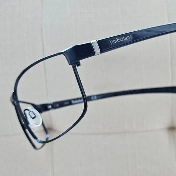 Timberland Men Eyeglasses Sunglasses Frame Black Metal Glasses Eye Wear TB9035 - Picture 1 of 13